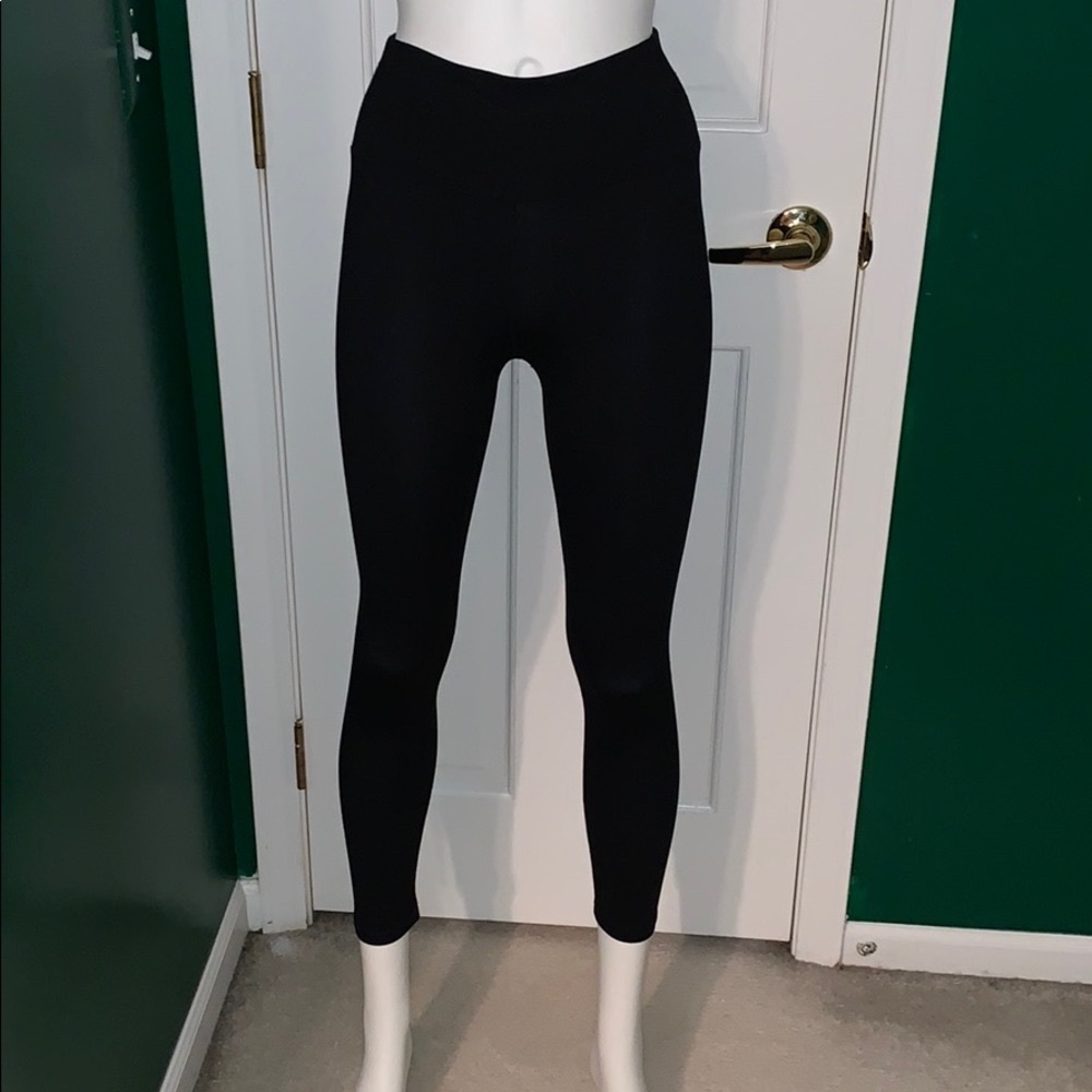 Black High Waisted Leggings 7/8 Size XS/Small